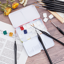 Wooden Mini Paints Brush Set&nbsp;AJEW-PH0001-66