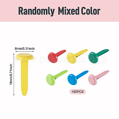 2 Bags Spray Painted Iron Fasteners Brads&nbsp;SCRA-TADJ0001-01A