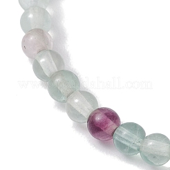 Natural Mixed Gemstone Round Beaded Stretch Bracelets&nbsp;BJEW-JB10234