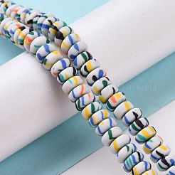 Handmade Polyester Clay Beads Strand&nbsp;CLAY-P001-02C