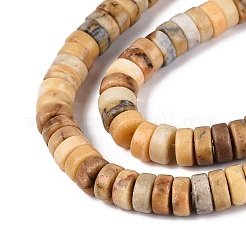 Natural Huanglong Jade Beads Strands&nbsp;G-N367-03A-03