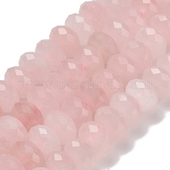 Natural Rose Quartz Beads Strands&nbsp;G-C259-A05-8x12mm