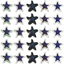 60Pcs 5 Colors Glass Beads&nbsp;GLAA-PA0001-73