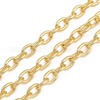 Brass Cable Chains&nbsp;CHC-P014-05G-1