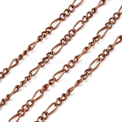 Iron Handmade Chains Figaro Chains Mother-Son Chains&nbsp;CHSM005Y-R-1