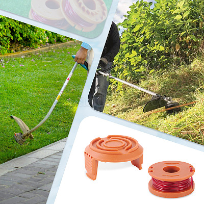 5pcs WA0010 Trimmer Replacement line spools with cap For Worx String Trimmer&nbsp;FIND-TAC0011-128E-1