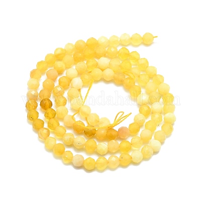 Natural Yellow Opal Beads Strands&nbsp;G-P457-A03-18-1