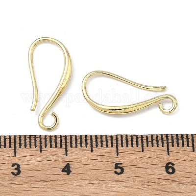 Brass Earring Hooks&nbsp;KK-F936-01G-1