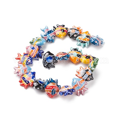 Handmade Porcelain Beads&nbsp;PORC-G002-54J-1
