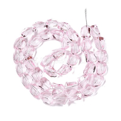 Electroplate Glass Beads Strands&nbsp;EGLA-N012-05F-1