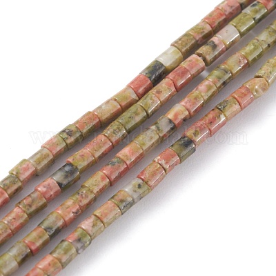 Natural Unakite Beads Strands&nbsp;G-H255-13-1