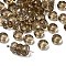 K9 Glass, Imitation Austrian Crystal Beads, Grade AAA, Faceted, Flat Round, Gray, 8x3.5mm, Hole: 0.9~1mm