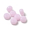 Opaque Acrylic Bead, Rondelle, Plum, 8x5mm, Hole: 1.6mm