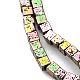 Electroplated Natural Lava Rock Beads Strands&nbsp;G-A256-B01-01I-2