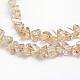Electroplate Glass Beads Strands&nbsp;EGLA-J143-A-PL03-3