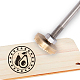 Stamping Embossing Soldering Brass with Stamp&nbsp;AJEW-WH0113-15-194-1