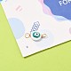 Natural Freshwater Shell Links&nbsp;PALLOY-JF00514-03-2