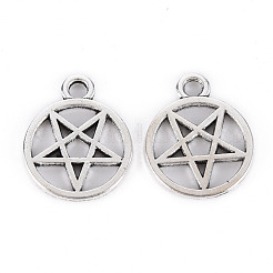 Tibetan Style Alloy Pendants&nbsp;TIBE-S323-103AS-RS