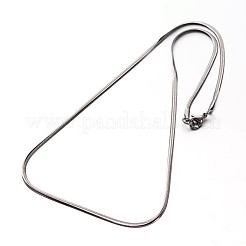 304 Stainless Steel Snake Chains Necklaces&nbsp;NJEW-O058-25