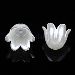 Spray Paint ABS Plastic Imitation Pearl Beads&nbsp;X1-MACR-N013-001F