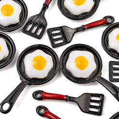 20Pcs 2 Style Spray Painted Alloy Enamel Pendants&nbsp;ENAM-LS0001-85