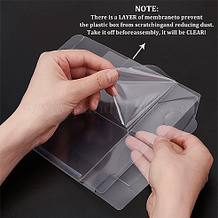 Foldable Transparent PET Box&nbsp;CON-WH0074-72C