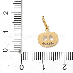 Halloween Theme 304 Stainless Steel Charms&nbsp;STAS-Z164-04G-01