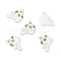 Alloy Enamel Puppy Charms&nbsp;EA514Y-1