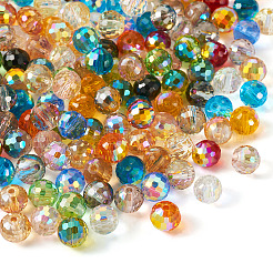 180Pcs 18 Colors Transparent Electroplate Glass Bead&nbsp;EGLA-TA0001-19