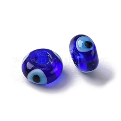 Handmade Evil Eye Lampwork Beads&nbsp;LAMP-F021-01-04