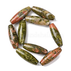 Natural Unakite Beads Strands&nbsp;G-L654-G13-01