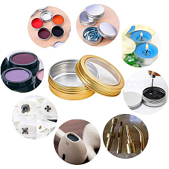 Round Aluminium Tin Cans&nbsp;CON-BC0005-21G