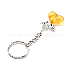 Heart Angel Acrylic & Alloy Keychains&nbsp;KEYC-JKC00583-01