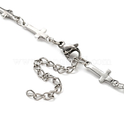 Non-Tarnish 201 Stainless Steel Pendant Necklaces for Women Men&nbsp;NJEW-G115-01P