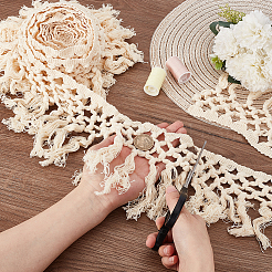 5 Yards Cotton Tassel Ribbon&nbsp;OCOR-GA0002-63