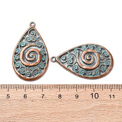 Tibetan Style Alloy Pendants&nbsp;FIND-B055-02D