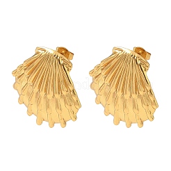 304 Stainless Steel Stud Earrings&nbsp;SA-CBA46AF-06G-01