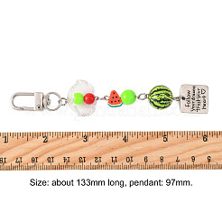 Handmade Polymer Clay & Acrylic & Resin & Glass Pendant Decorations&nbsp;KEYC-FS00037-07