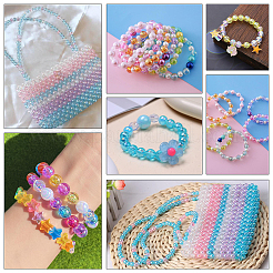Eco-Friendly Transparent Acrylic Beads&nbsp;OACR-PA0001-30B-01