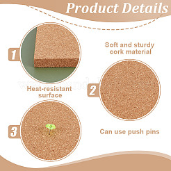 Cork Cup Mats&nbsp;AJEW-WH0348-420