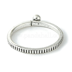 Round Alloy Finger Rings&nbsp;RJEW-K275-18AS