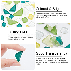 Transparent Glass Cabochons&nbsp;GLAA-GF0001-10O
