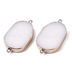 Natural White Jade Links Connectors&nbsp;G-S359-086