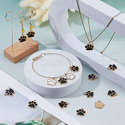 120Pcs Alloy Enamel Pendants&nbsp;ENAM-FH0001-95A