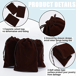 Velvet Jewelry Drawstring Gift Bags&nbsp;ABAG-BBC0001-10C-03