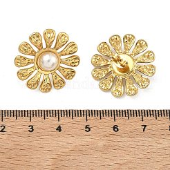 201 Stainless Steel Stud Earrings&nbsp;EJEW-D354-08G-04