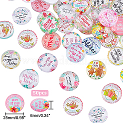 1 Bag Glass Cabochons&nbsp;GGLA-PH0001-41B