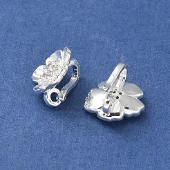 Brass Micro Pave Clear Cubic Zirconia Pendants&nbsp;KK-A236-09S