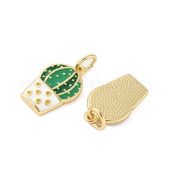 Brass Enamel Charms&nbsp;KK-B148-07G
