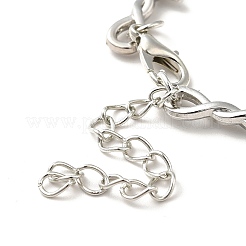 Alloy Thorns Link Chain Bracelet&nbsp;LS-BJEW-C026-01P